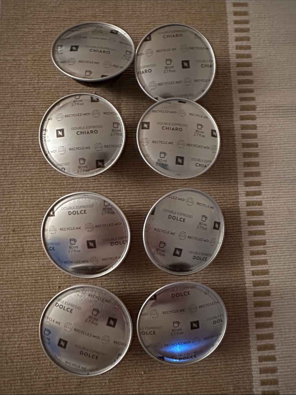 Nespresso Double Espresso Capsules